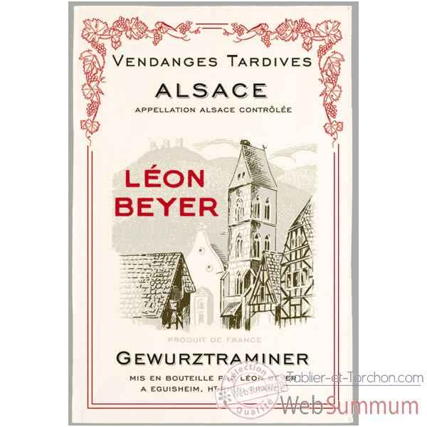 Torchon imprimé Léon Beyer - Gewurztraminer -1003